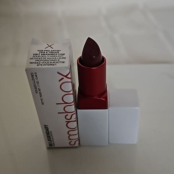 HOST PICK Smashbox lipstick It's A Mood Burgundy - Picture 16 of 16